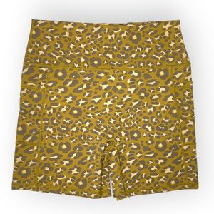 Aerie OFFLINE Goals Pocket Bike Short Mustard Yellow XXL